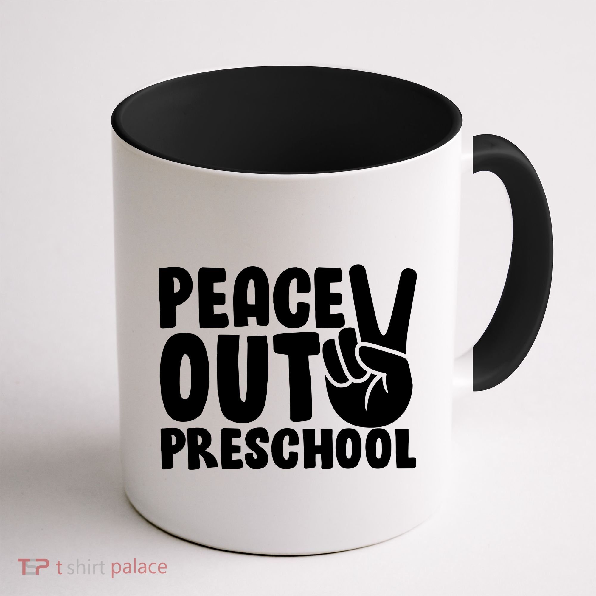 Peace Out Preschool Coffee Mug