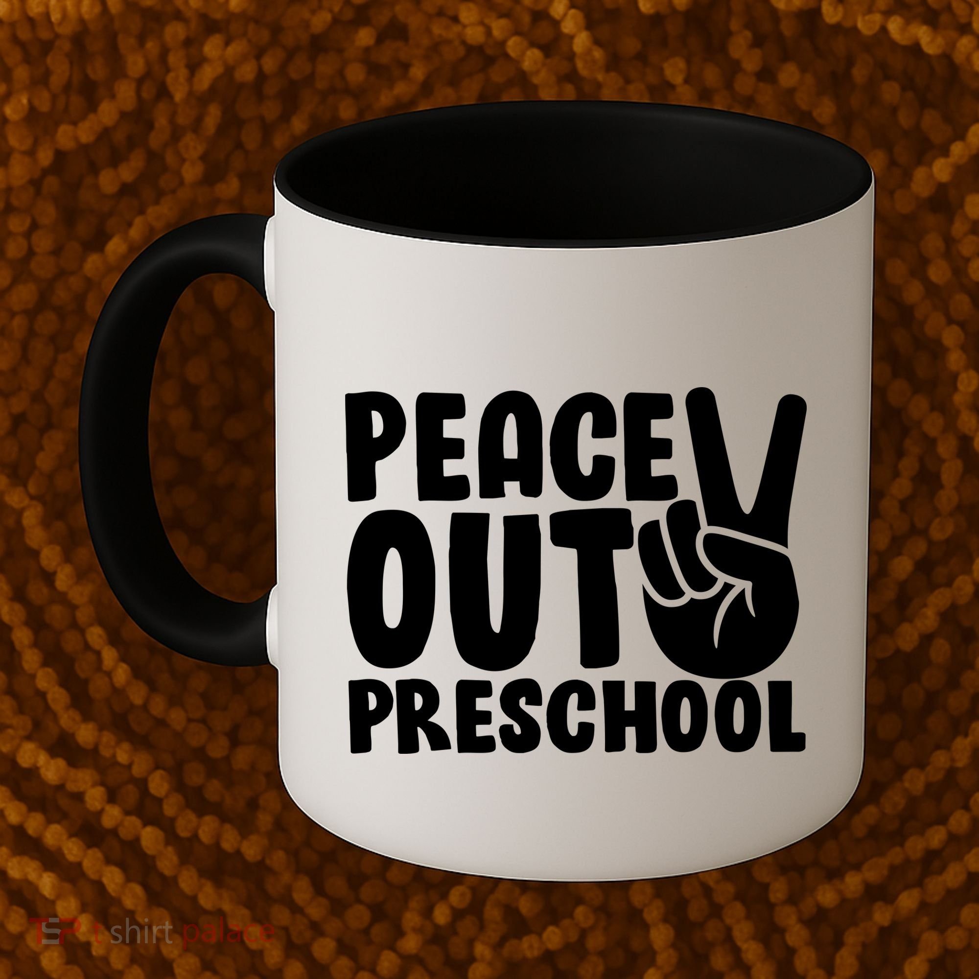 Peace Out Preschool Coffee Mug