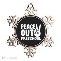 Peace Out Preschool Ornament thumb 0