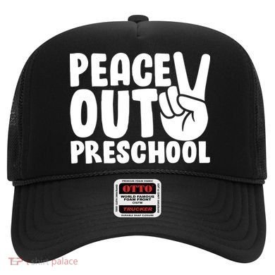 Peace Out Preschool Hat