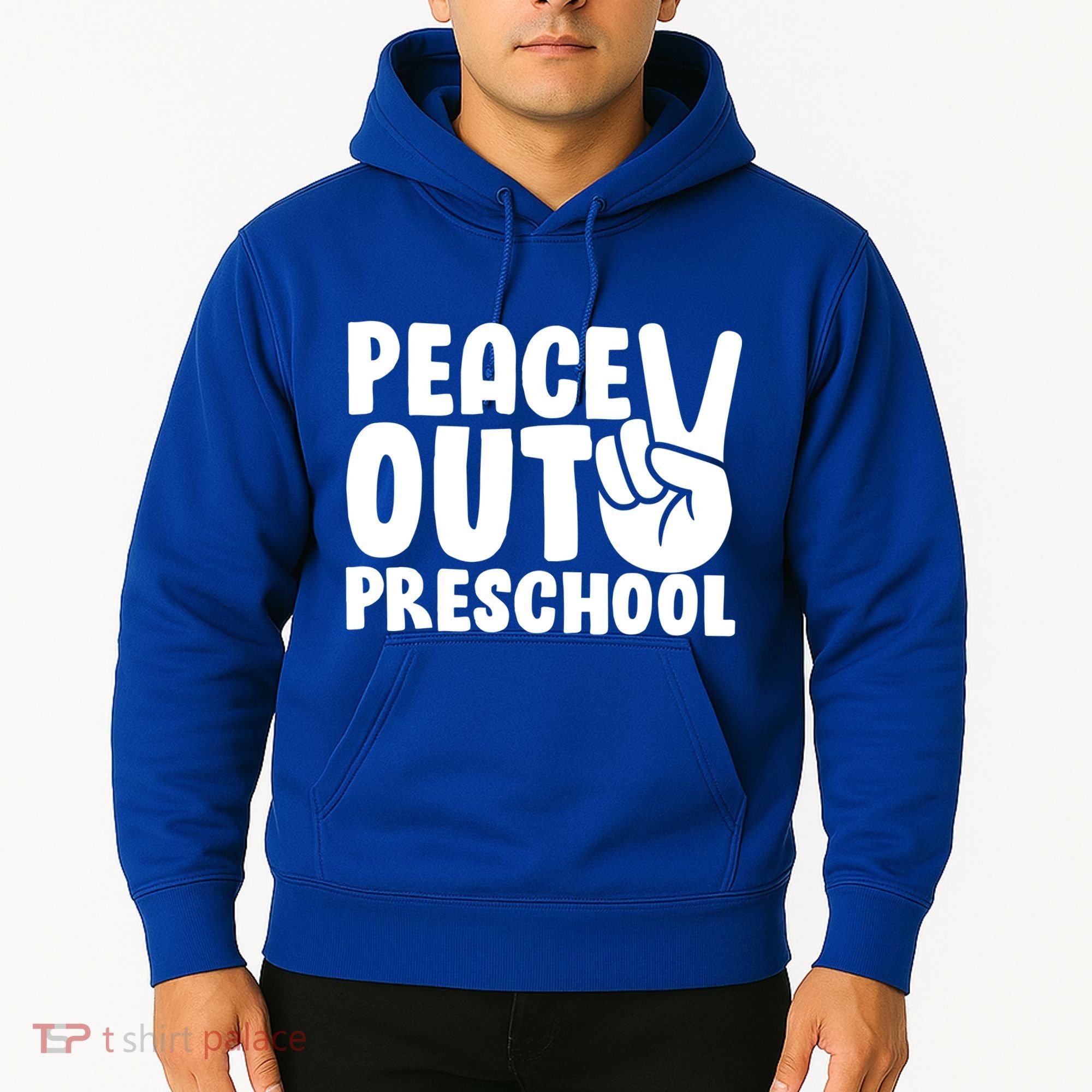 Peace Out Preschool Hoodie