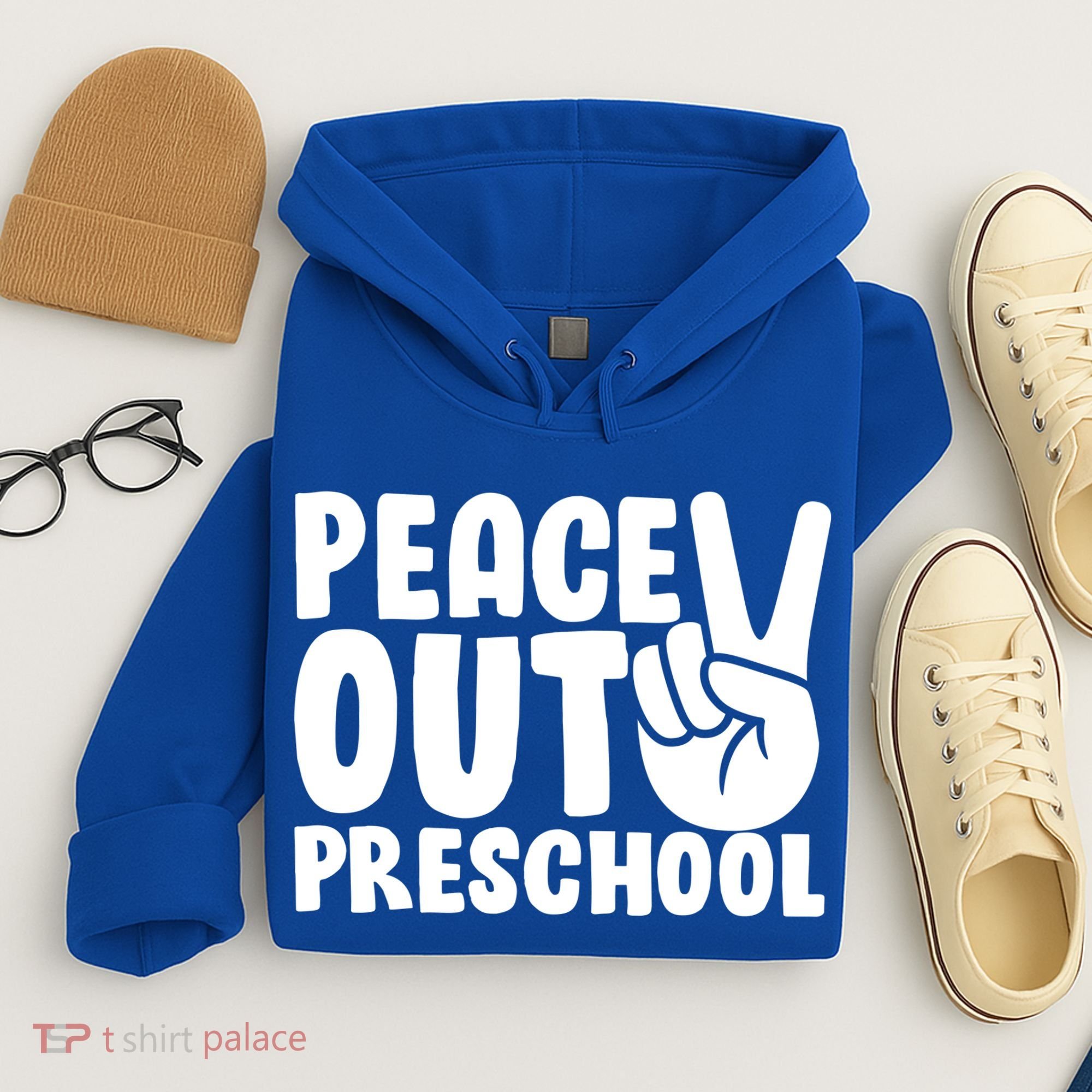 Peace Out Preschool Hoodie