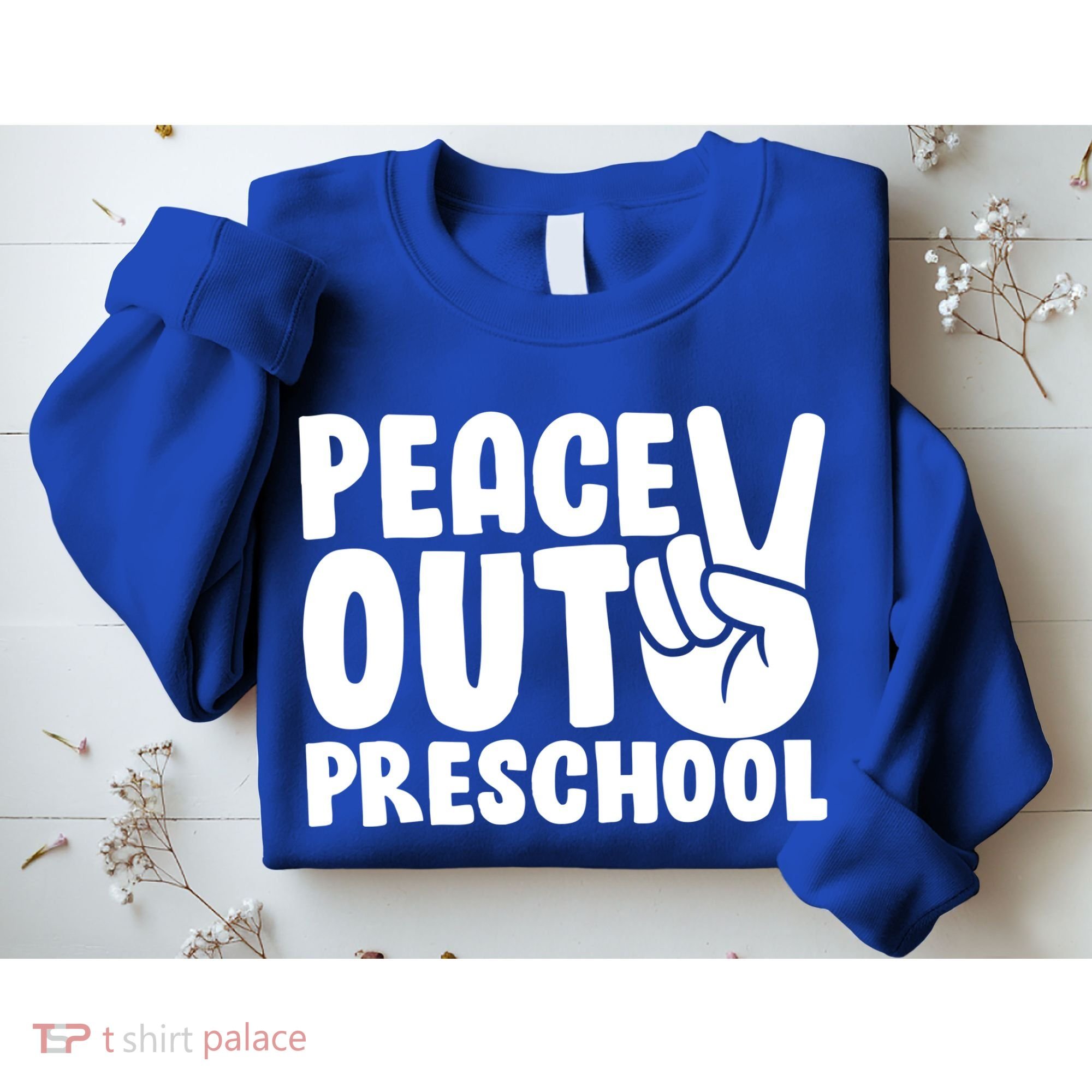 Peace Out Preschool Sweatshirt