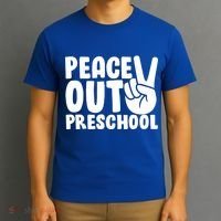 Peace Out Preschool T-Shirt thumb 3