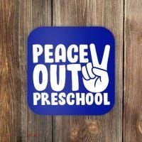 Peace Out Preschool Coaster thumb 0