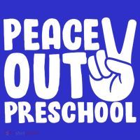 Peace Out Preschool Coaster thumb 2