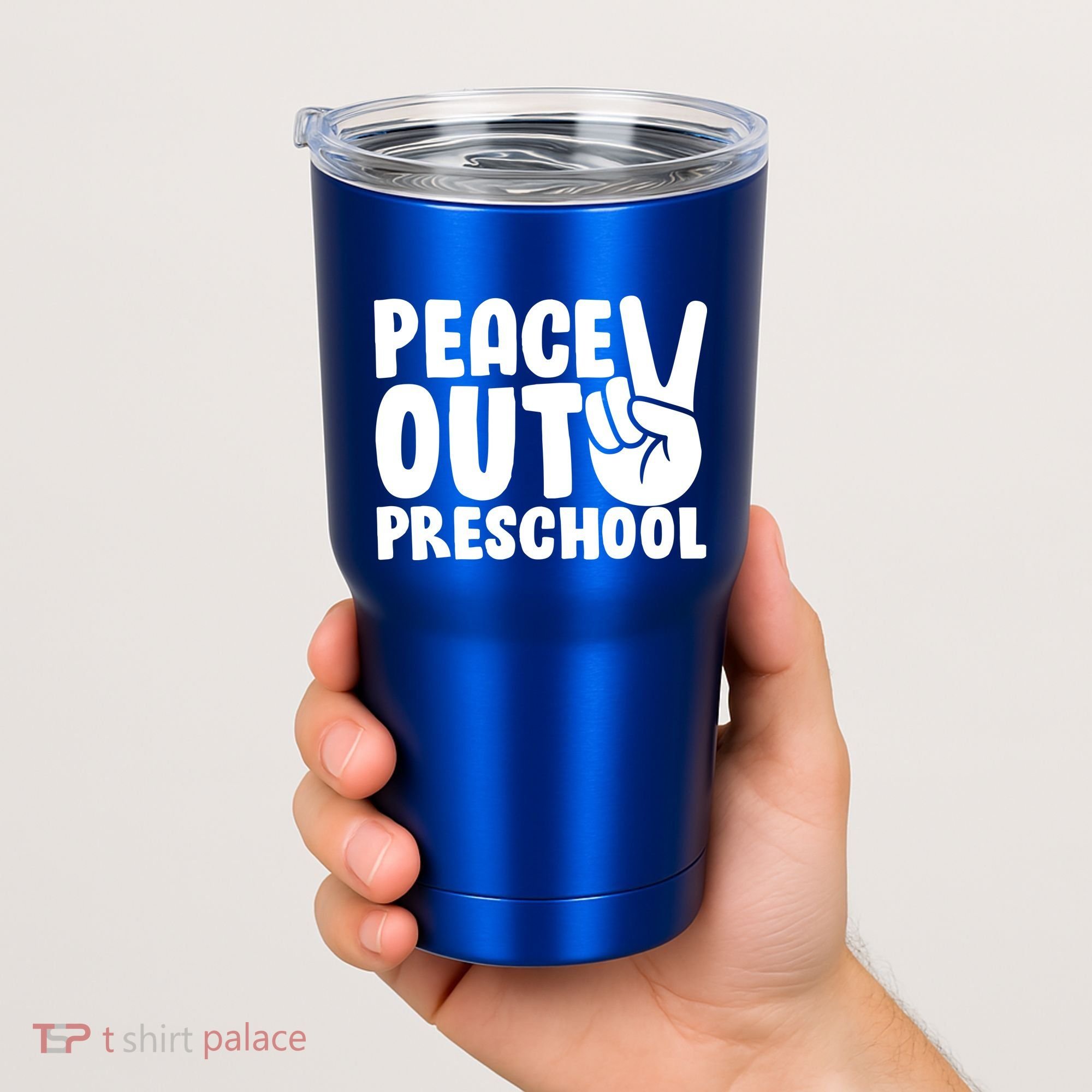 Peace Out Preschool Tumbler