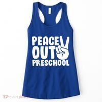 Peace Out Preschool Women's Tank Top thumb 0