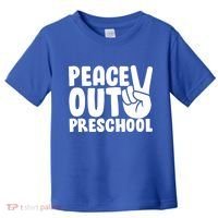 Peace Out Preschool Toddler T-Shirt thumb 0