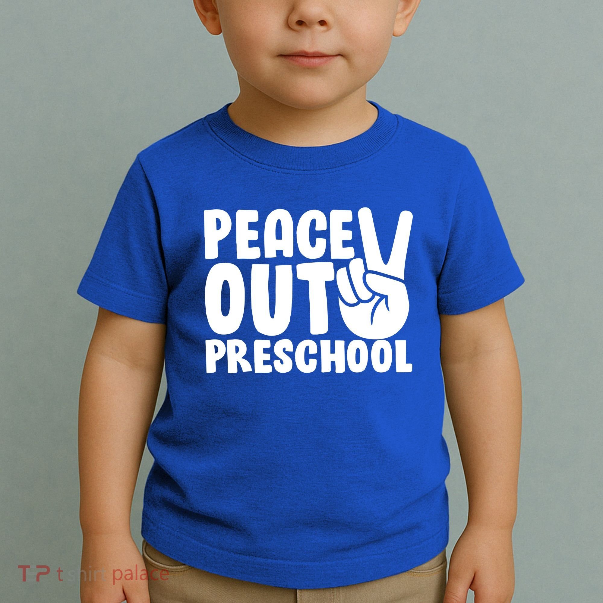 Peace Out Preschool Toddler T-Shirt