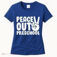 Peace Out Preschool Women's T-Shirt thumb 0