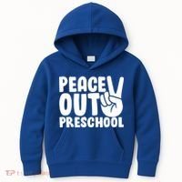 Peace Out Preschool Kids Hoodie thumb 0