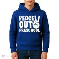 Peace Out Preschool Kids Hoodie thumb 4