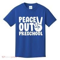 Peace Out Preschool Kids T-Shirt thumb 0