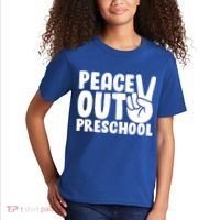 Peace Out Preschool Kids T-Shirt thumb 2