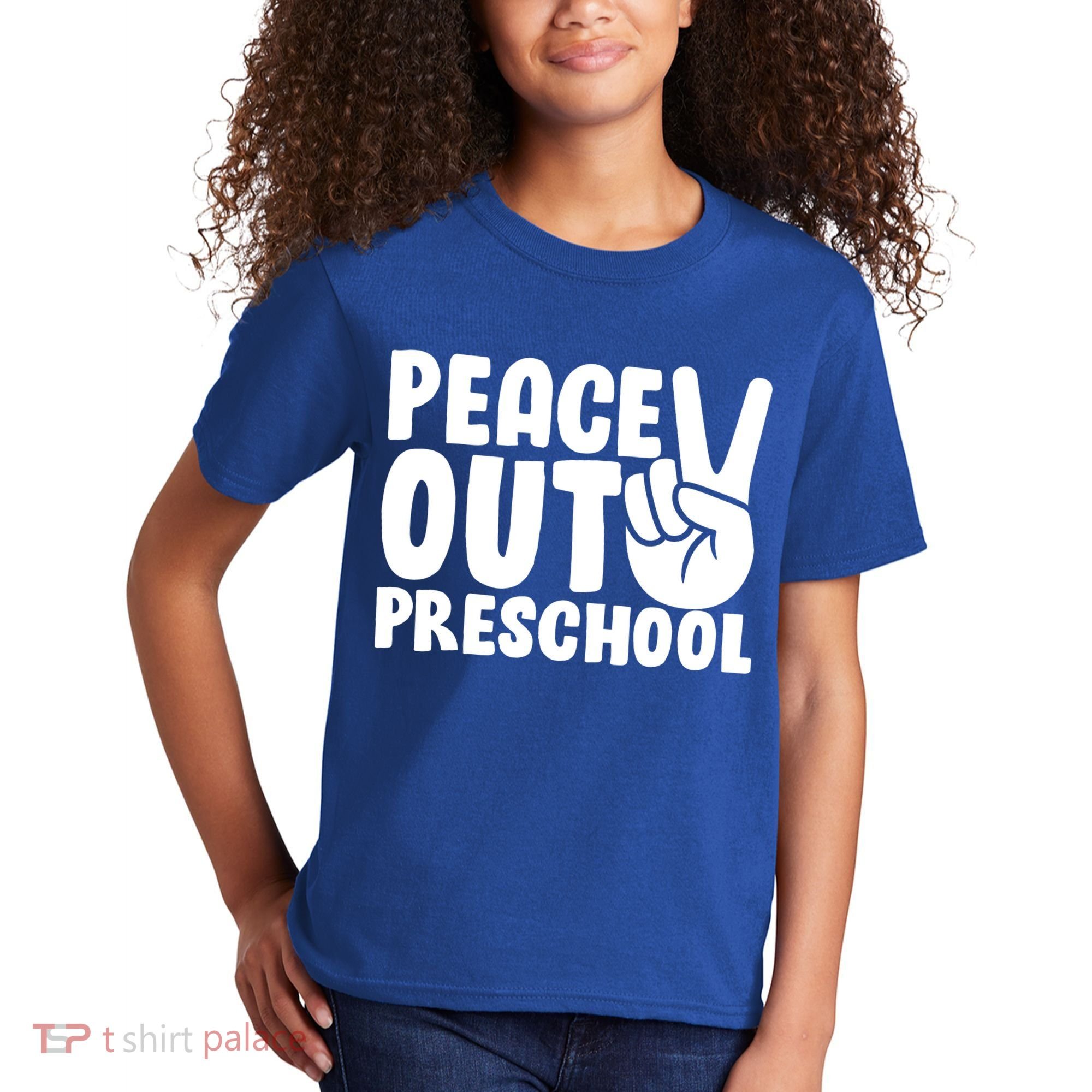 Peace Out Preschool Kids T-Shirt