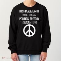 Peace Race Religion Politics Women's Sweatshirt thumb 0