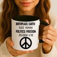 Peace Race Religion Politics Coffee Mug thumb 3