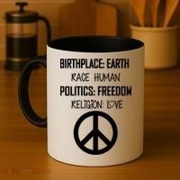 Peace Race Religion Politics Coffee Mug thumb 4