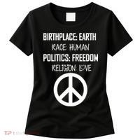 Peace Race Religion Politics Women's T-Shirt thumb 0