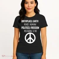 Peace Race Religion Politics Women's T-Shirt thumb 4