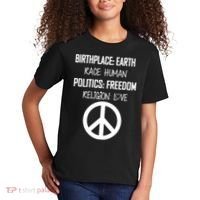 Peace Race Religion Politics Kids T-Shirt thumb 2