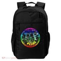Peace Retro Tie Dyed Logo Backpack thumb 0
