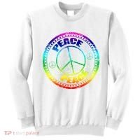 Peace Retro Tie Dyed Logo Sweatshirt thumb 0