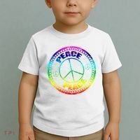 Peace Retro Tie Dyed Logo Toddler T-Shirt thumb 2