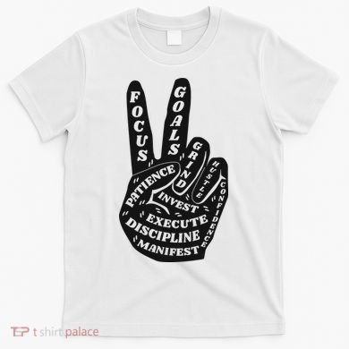 Peace Sign Inspirational Quote T-Shirt