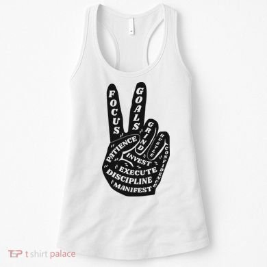 Peace Sign Inspirational Quote Women's Tank Top