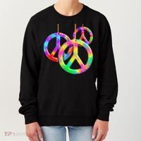 Peace Symbols Psychedelic Necklace Women's Sweatshirt thumb 0