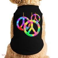 Peace Symbols Psychedelic Necklace Doggie Tank thumb 0