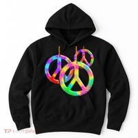 Peace Symbols Psychedelic Necklace Hoodie thumb 0