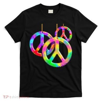 Peace Symbols Psychedelic Necklace T-Shirt