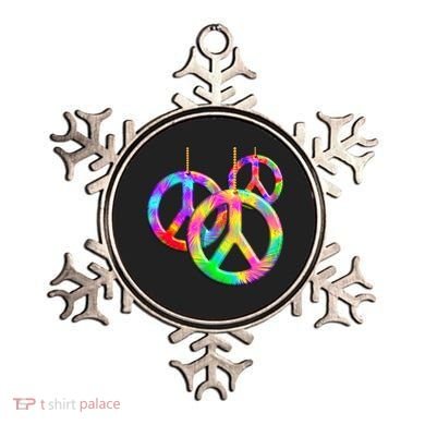 Peace Symbols Psychedelic Necklace Ornament