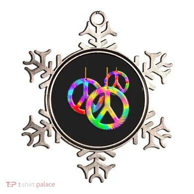 Peace Symbols Psychedelic Necklace Ornament