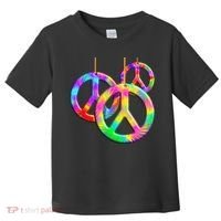 Peace Symbols Psychedelic Necklace Toddler T-Shirt thumb 0