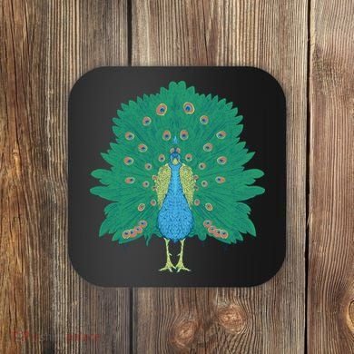 Peacock Bird Coaster