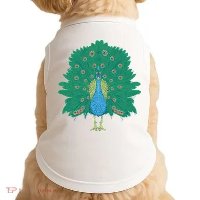 Peacock Bird Doggie Tank