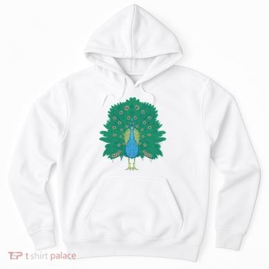 Peacock Bird Hoodie