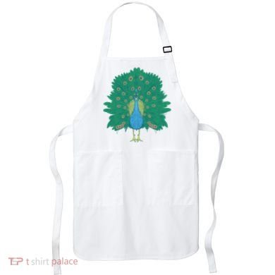 Peacock Bird Apron