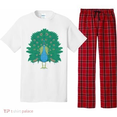 Peacock Bird Pajama Set