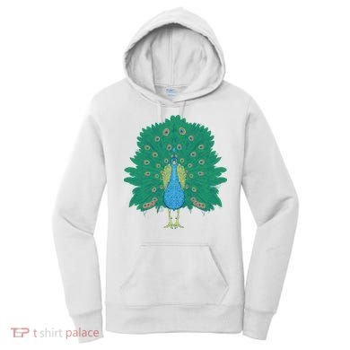 Peacock Bird Women's Hoodie
