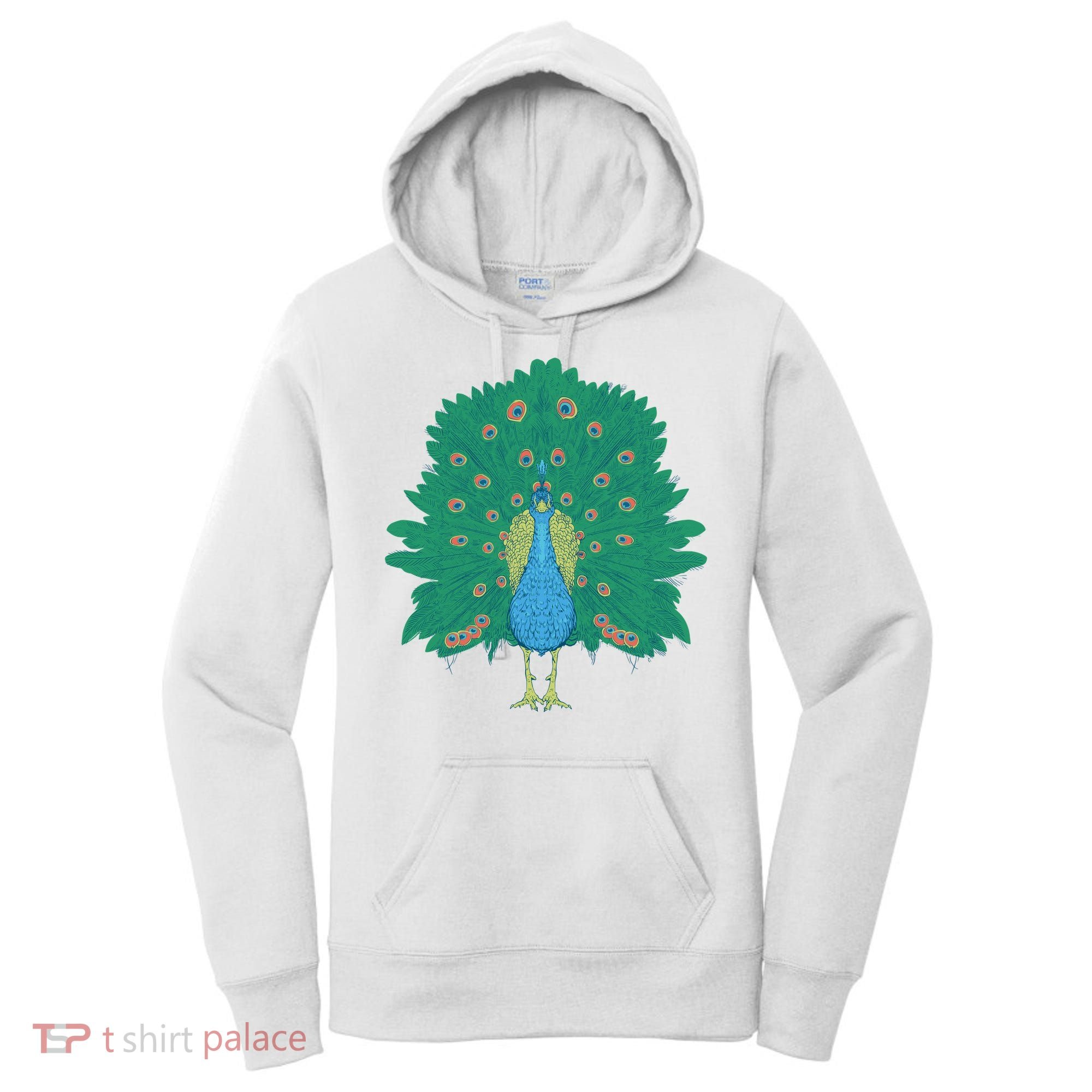 Peacock Bird Women's Hoodie