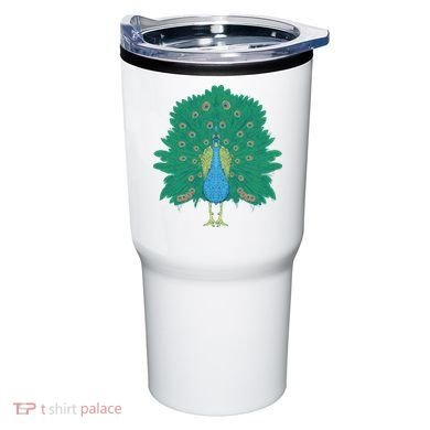 Peacock Bird Tumbler