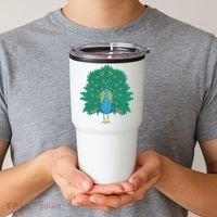 Peacock Bird Tumbler thumb 2