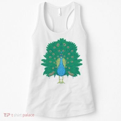Peacock Bird Women's Tank Top