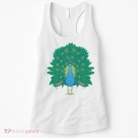 Peacock Bird Women's Tank Top thumb 0