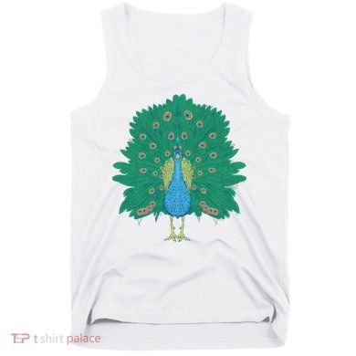 Peacock Bird Tank Top